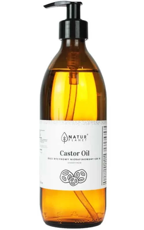 Ulei cosmetic de ricin nerafinat 500ml Natur Planet — preț și oferte