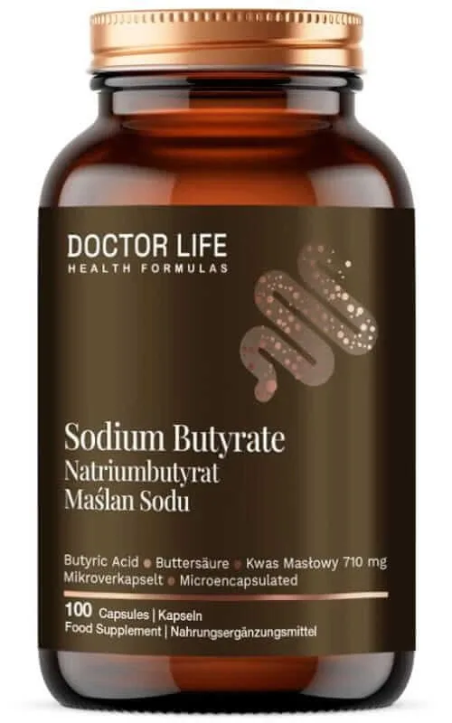 Doctor Life Butirat de sodiu 1000 mg, 100 capsule — preț și oferte