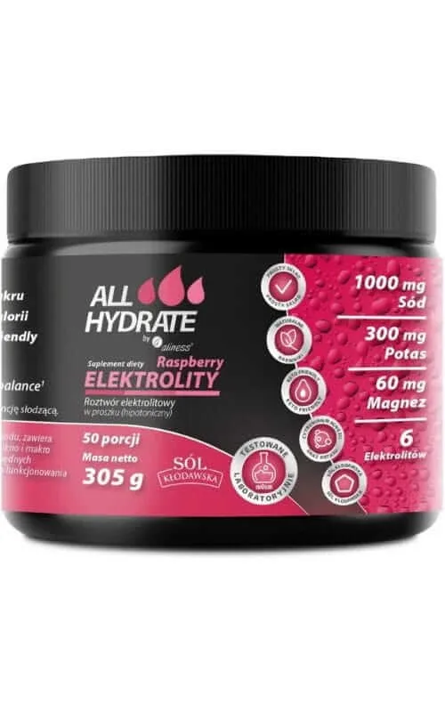 Electroliți Zmeură 305g ALLHydrate — preț și oferte