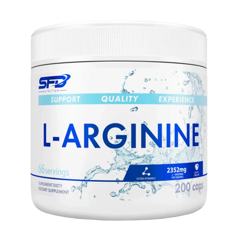 SFD L-Arginină, arginină, 200 capsule — preț și oferte