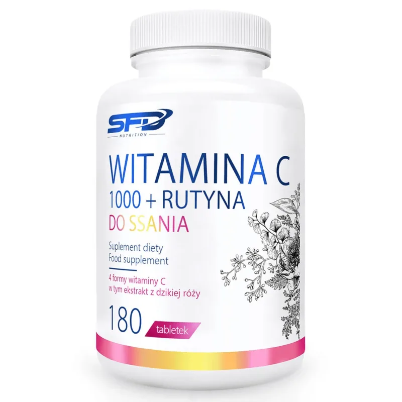 SFD Vitamina C 1000 + Rutin, 180 pastile — preț și oferte