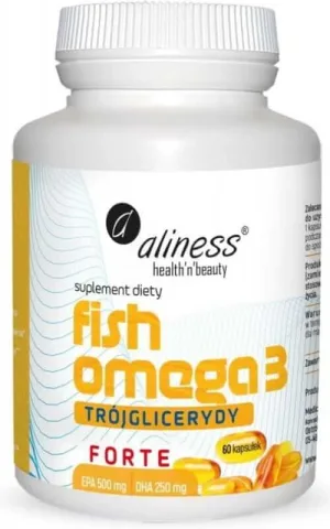 Peste Omega-3 Forte Trigliceride 60 capsule Aliness