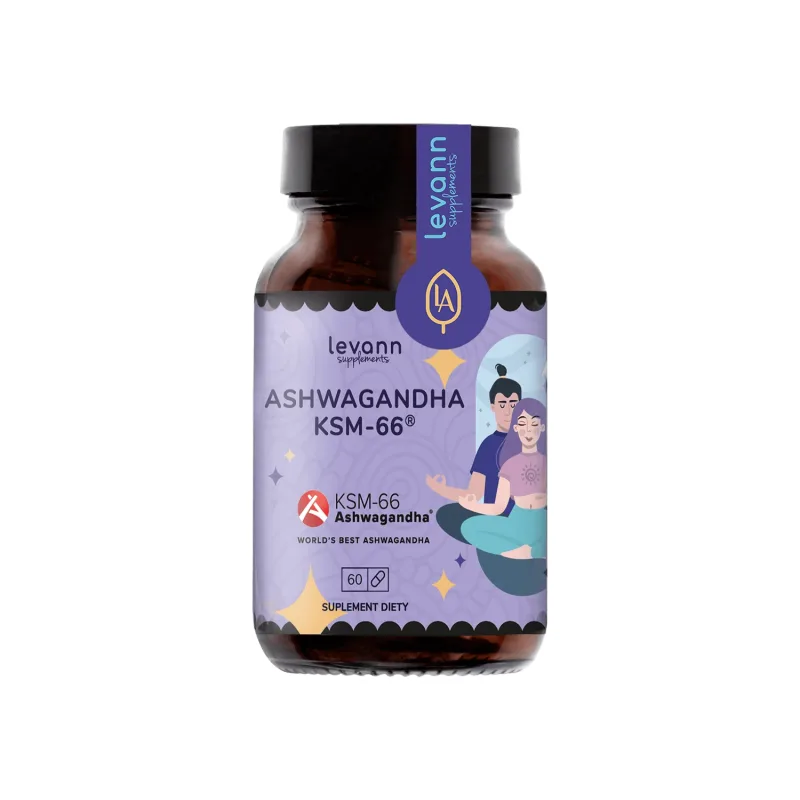 Levann Ashwagandha KSM-66, 60 capsule — preț și oferte