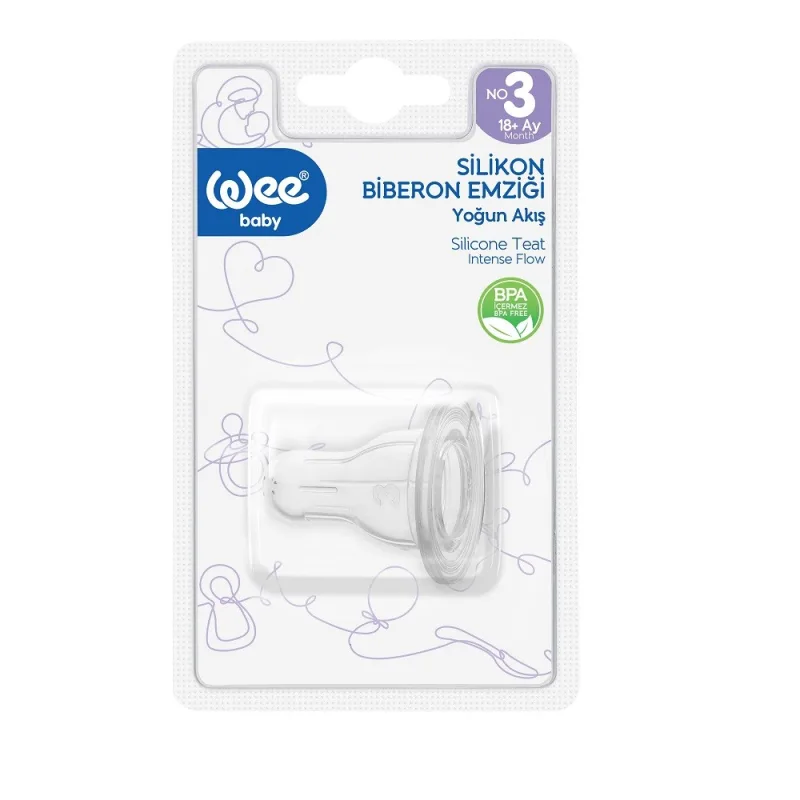 WEE BABY Tetina silicon rotunda nr.3 -822 — preț și oferte