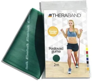 Theraband Cauciuc de întărire 2m verde (gros)