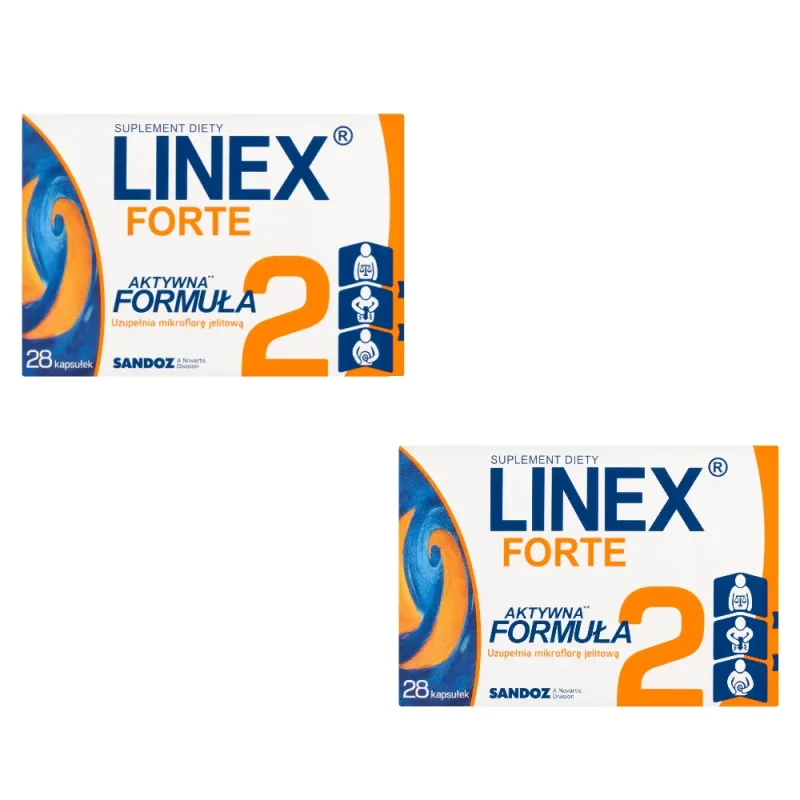 Linex Forte, 2 x 28 capsule, Sandoz — preț și oferte