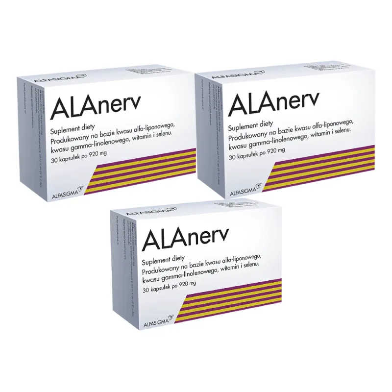 ALAnerv, 3 x 30 capsule, Alfasigma — preț și oferte