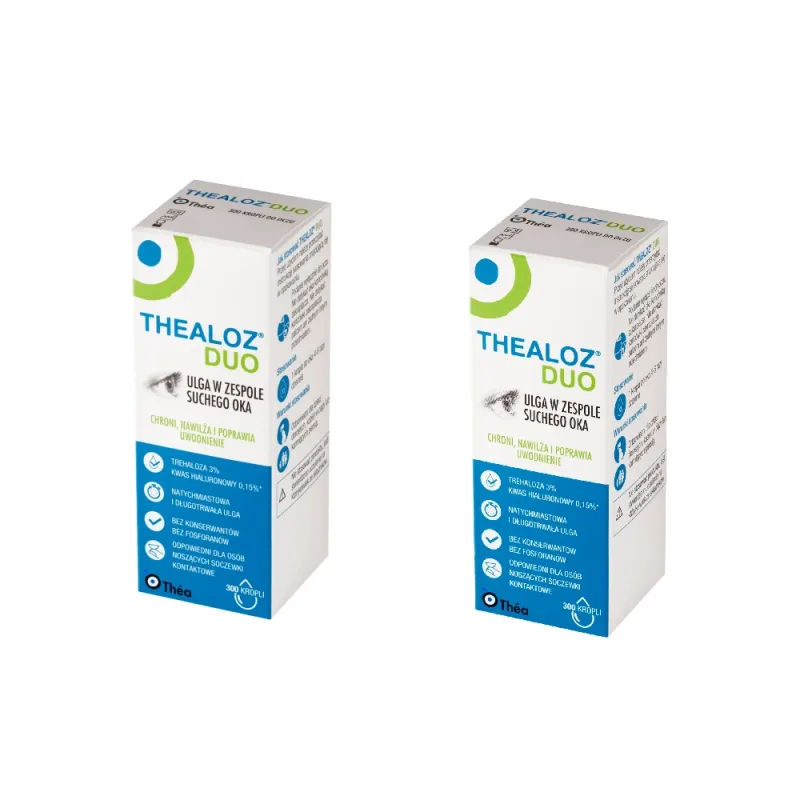 Thealoz Duo, 2 x 10 ml, Thea — preț și oferte