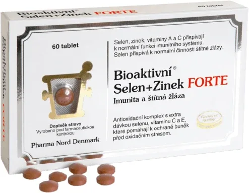 Pharma Nord Bioactive Selenium+Zinc Forte 60 comprimate — preț și oferte