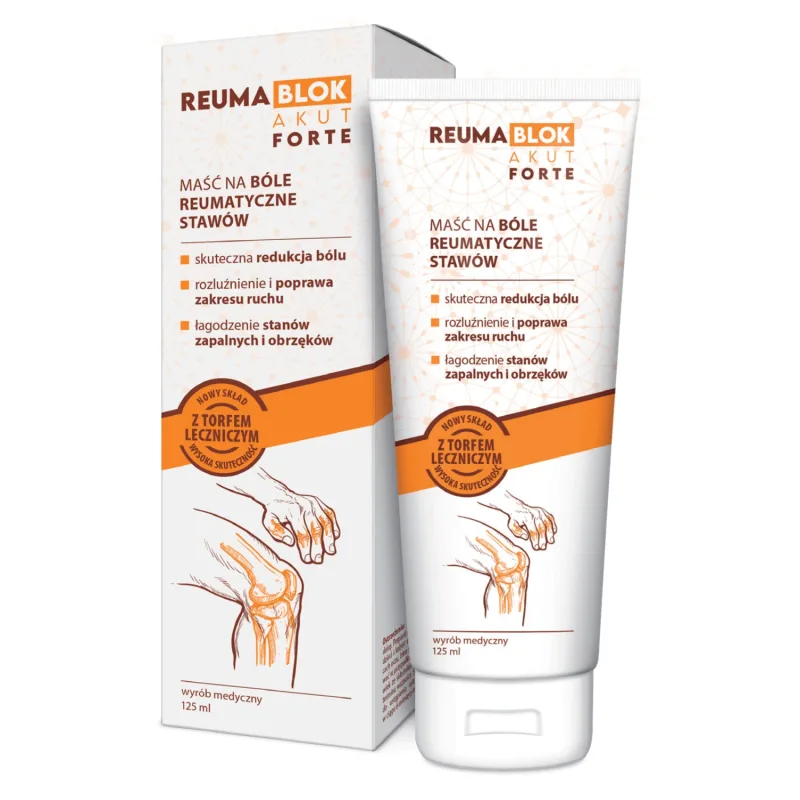 Reumablok Akut Forte, mască pentru dureri reumatice și articulații rigide, 125 ml Novascon — preț și oferte
