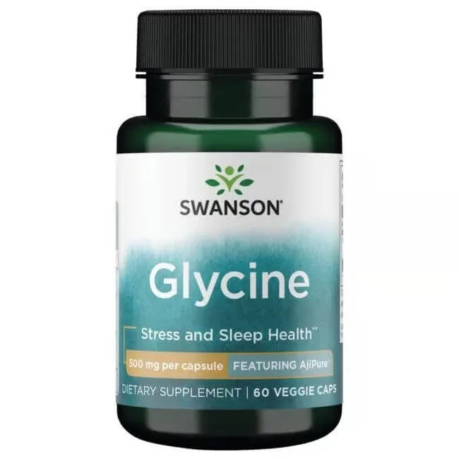 Glicina Ajipure, 60 capsule, Swanson — preț și oferte