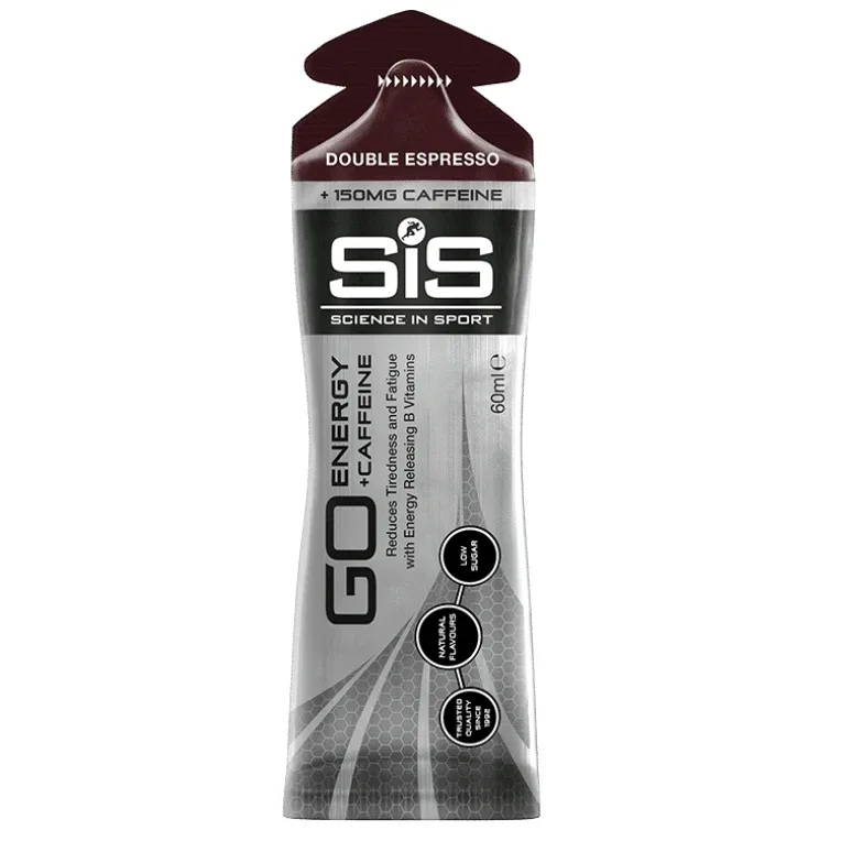 Gel energizant cu dublu expresso SIS GO Energy Caffeine, 60 ml, Science In Sport — preț și oferte