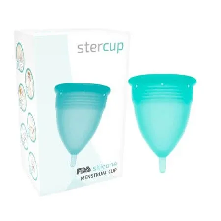 Cupa menstruala marimea L Stercup, Turcoaz, 1 bucata, Stercup — preț și oferte
