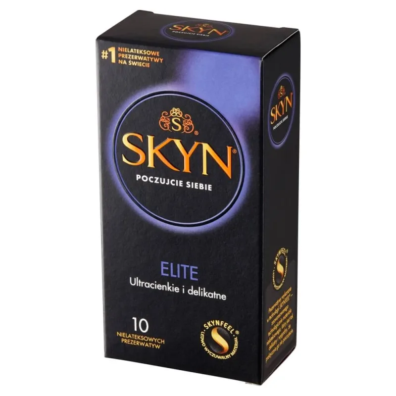 Prezervative ultra-subțiri Unimil Skyn Elite non-latex, 10 bucăți — preț și oferte
