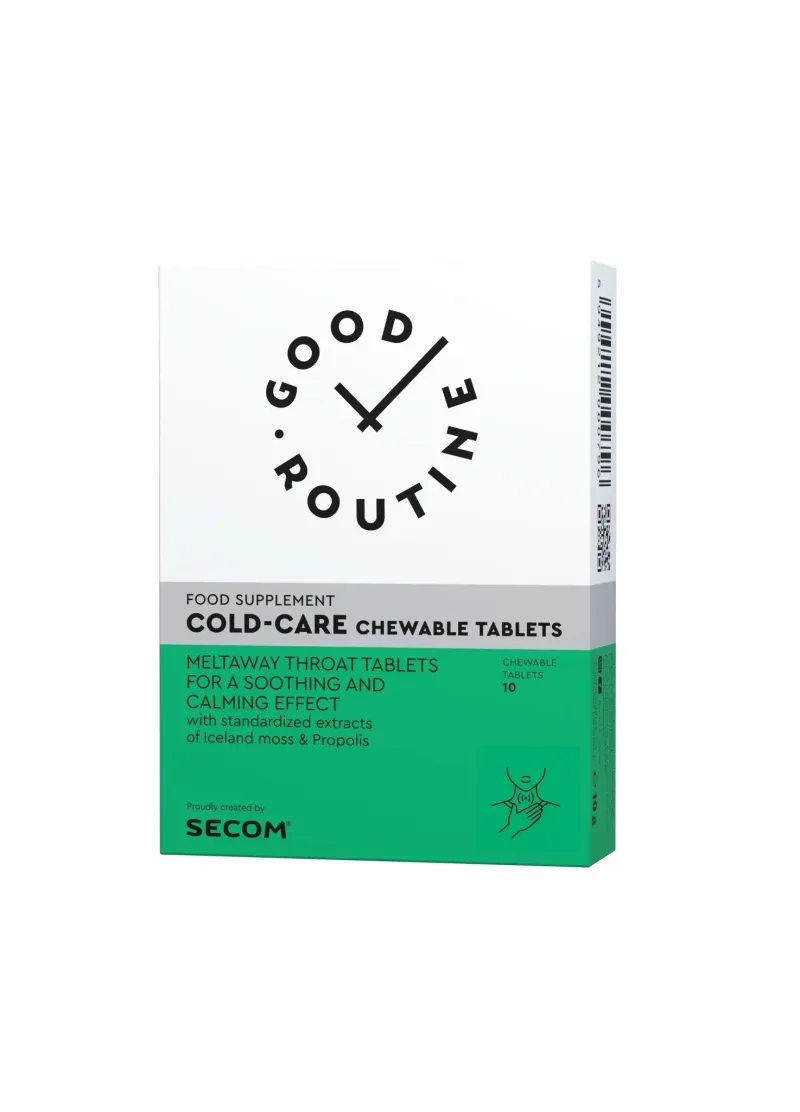 Good Routine Secom Cold-Care Chewable 10 comprimate de supt (aroma de citrice) — preț și oferte