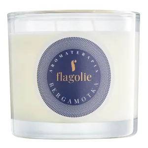 Flagolie, lumânare de aromaterapie din soia, bergamotă, 170 g