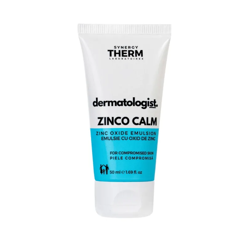 Emulsie protectoare Zinco Calm Dermatologist, 50 ml, Synergy Therm — preț și oferte