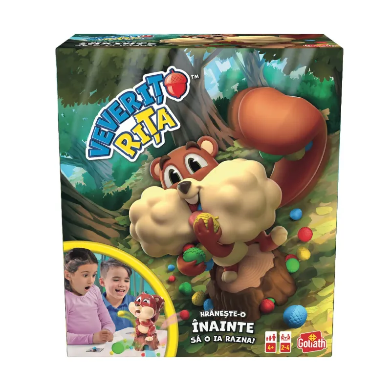 Joc veverita Rita, +4 ani, Goliath — preț și oferte