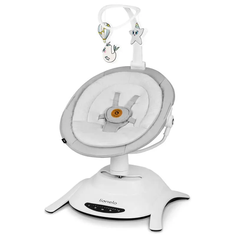 Balansoar multifunctional cu 5 viteze Bella, Grey Concrete, Lionelo — preț și oferte