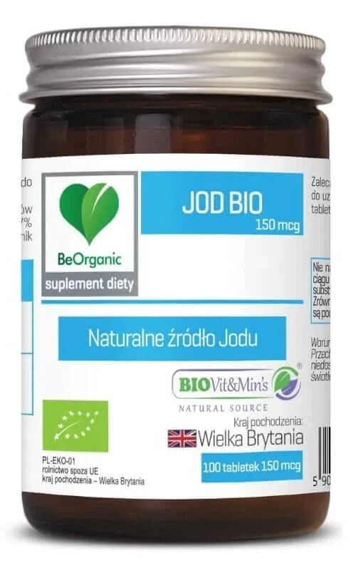 BeOrganic Iod Bio 150 mcg 100 comprimate — preț și oferte