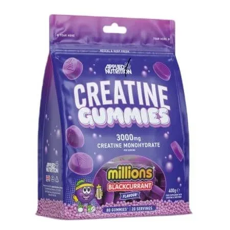Jeleurile cu monohidrat de creatina 3000 mg si aroma de zmeura, 400 g, Applied Nutrition — preț și oferte