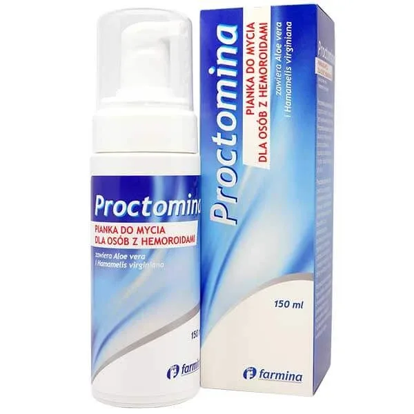 Proctomina, spumă de spălare pentru persoanele cu hemoroizi, 150 ml — preț și oferte