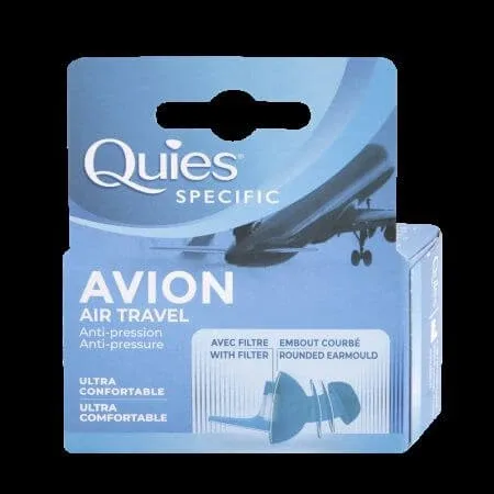 Dopuri din silicon pentru avion, 1 pereche, Quies — preț și oferte