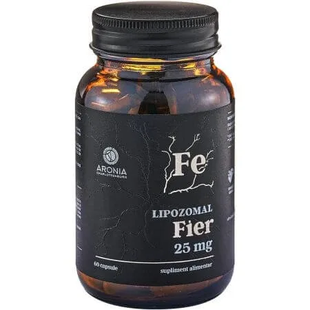 Fier Lipozomal, 60 capsule, Aronia Charlottenburg — preț și oferte