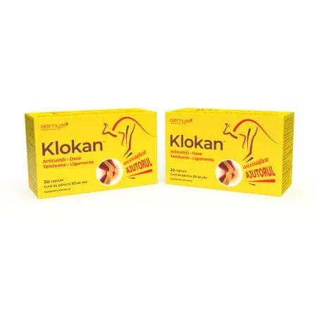 Pachet Klokan, 30 + 30 capsule, Good Days Therapy — preț și oferte