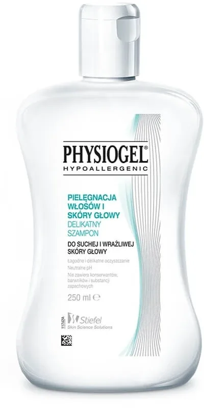 Physiogel Hypoallergenic Șampon delicat pentru piele uscată și sensibilă, 250 ml — preț și oferte