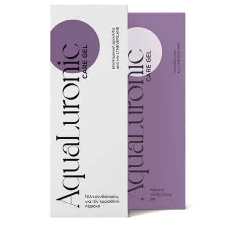 Gel intim hidratant Aqualuronic, 9 x 3 ml, EverCare — preț și oferte