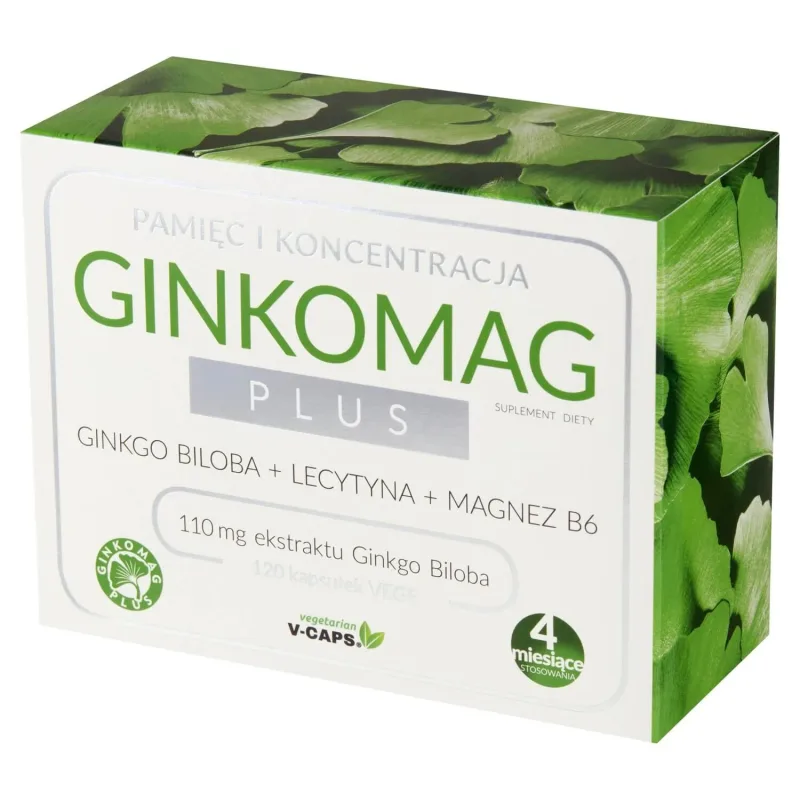 Ginkomag Plus, 120 capsule — preț și oferte