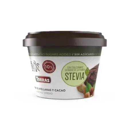 Crema de ciocolata cu alune de padure, 200 g, Torras — preț și oferte