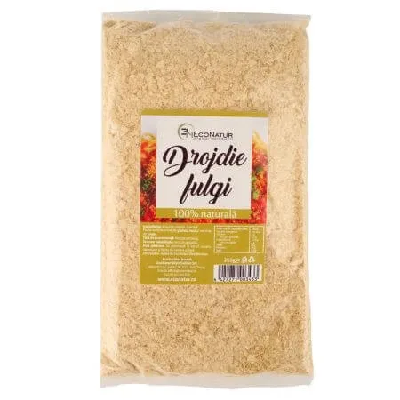 Fulgi de drojdie inactiva, 250 g, Econatur — preț și oferte
