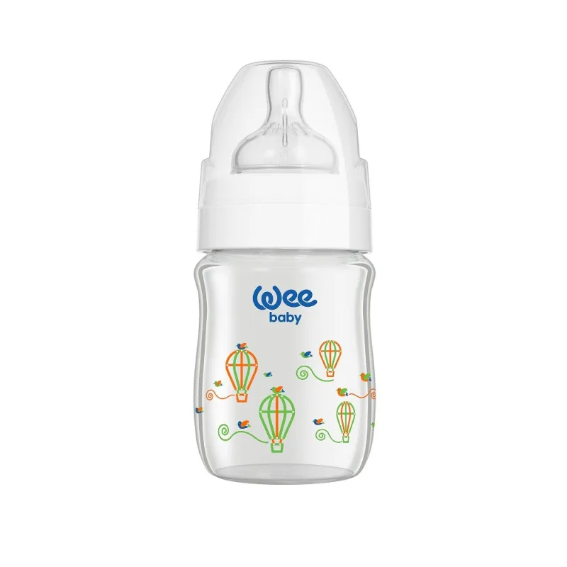 WEE BABY Biberon 120ml gura larga termorezistent -139 — preț și oferte
