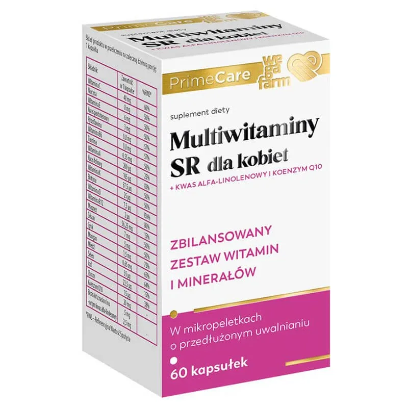 Wegafarm Multivitamine SR pentru femei, 60 capsule — preț și oferte