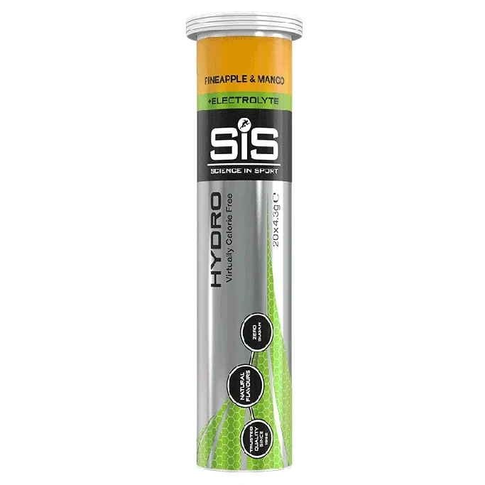 Tablete efervescente pentru hidratare cu aroma de ananas si mango SIs Go Hydro, 20 tablete, Science In Sport — preț și oferte