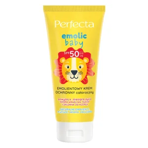 Perfecta Emolic Baby, cremă de protecție emolientă, tot timpul anului, SPF 50, de la 6 luni, 50 ml
