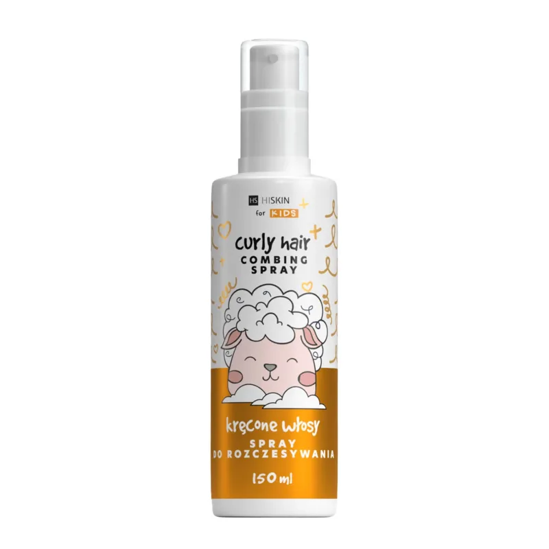 Hiskin Kids Curly Hair, spray de descurcare, păr creț, 150 ml — preț și oferte