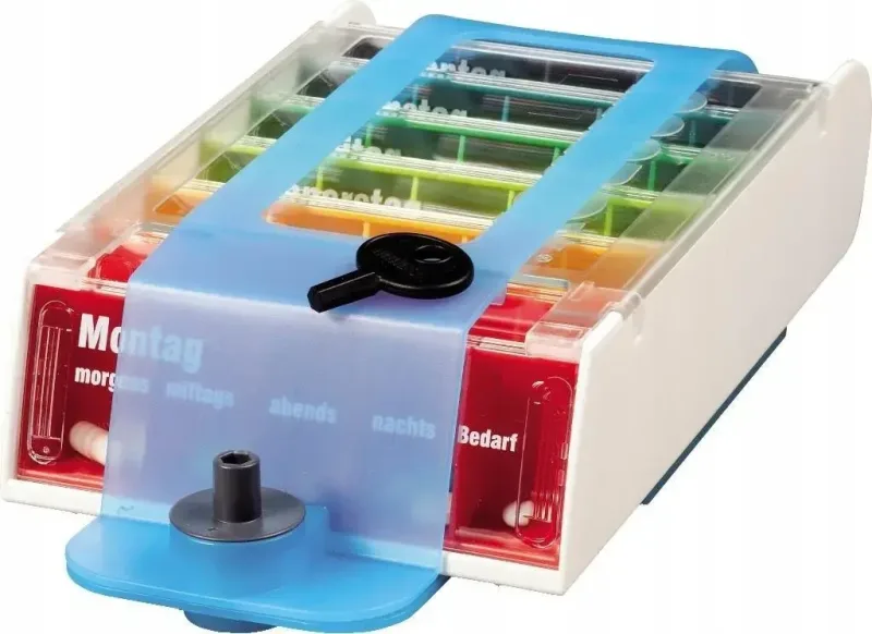 Sistem de blocare Anmed GmbH pentru organizatorul săptămânal de medicamente Anabox (1 unitate) — preț și oferte