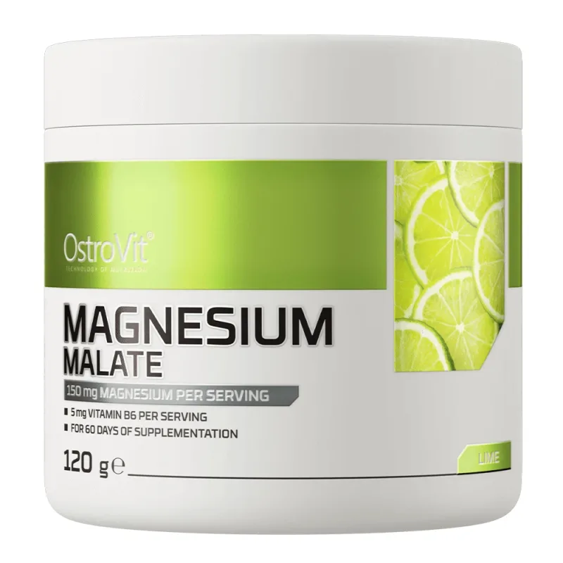 OstroVit Malat de magneziu, aromă de lime, 120 g — preț și oferte