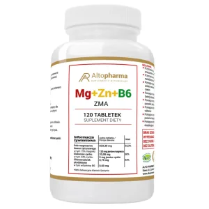 AltoPharma Magneziu + Zinc + Vitamina B6, 120 comprimate