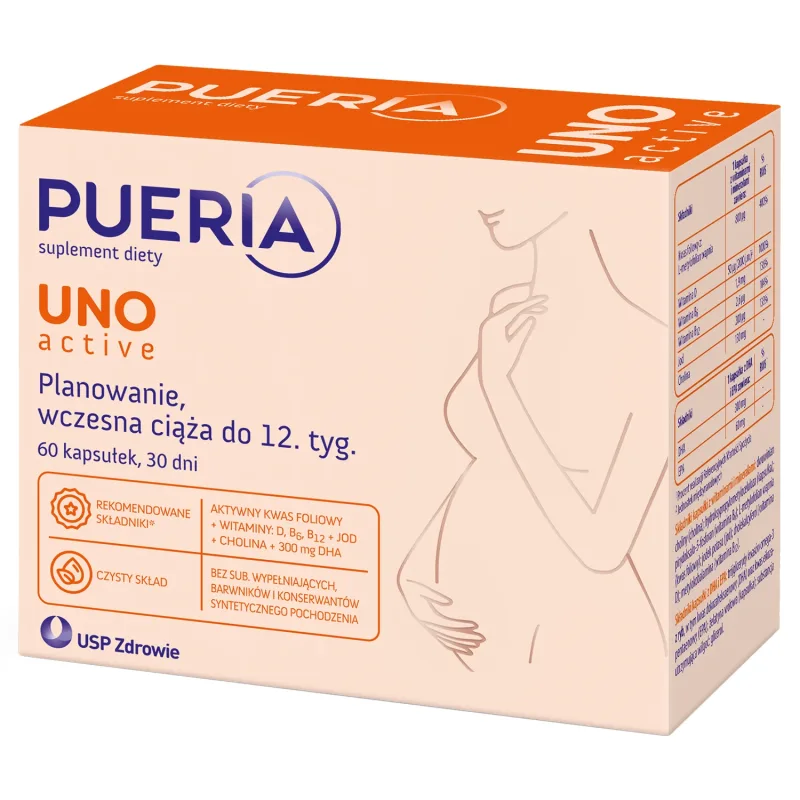 Pueria Uno Active, 60 capsule USP — preț și oferte