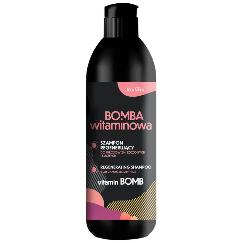 Joanna Vitamin Bomb, șampon regenerant pentru păr, 500 ml — preț și oferte