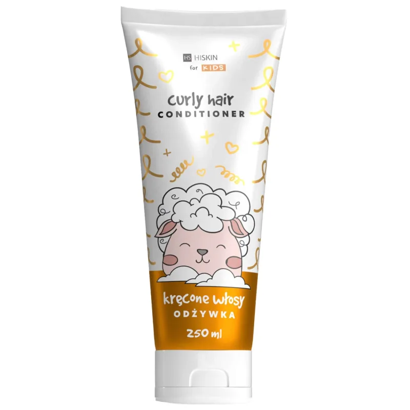 Hiskin Kids Curly Hair, balsam pentru păr creț, 250 ml — preț și oferte