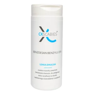 CxScabies Benzoat de benzil 25%, emulsie ușoară, pentru pielea cu scabie și prurit, 100 ml