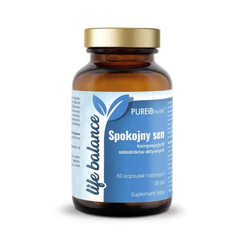 Pureo Health Life Balance Calm Sleep, 60 capsule — preț și oferte