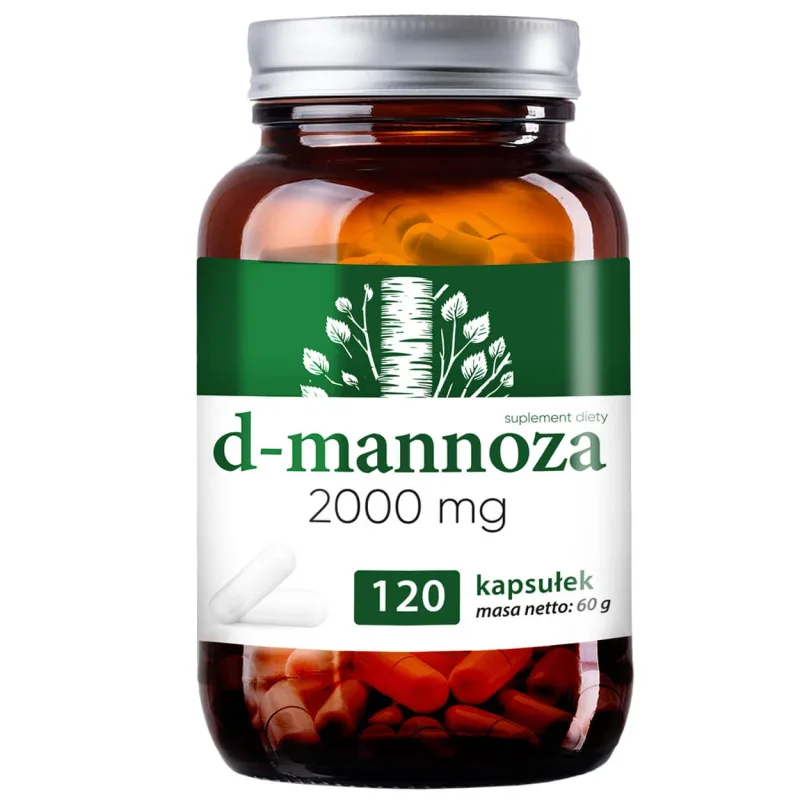 D-mannoză 2000 mg, 120 capsule — preț și oferte