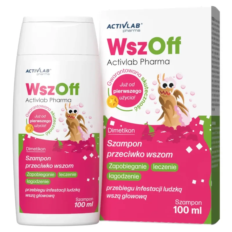 Activlab Pharma WszOff, șampon împotriva păduchilor, 100 ml — preț și oferte
