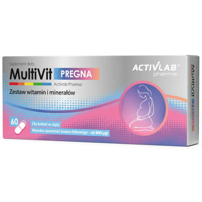 ActivLab Pharma MultiVit Pregna pentru femeile gravide, 60 capsule — preț și oferte